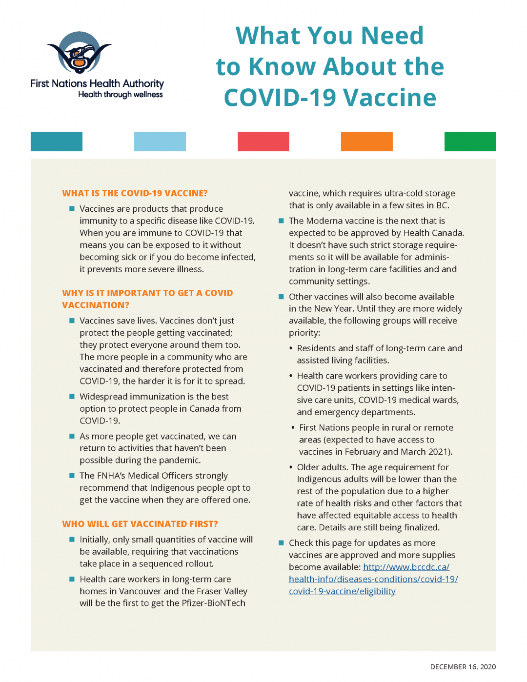 FNHA Vaccine Information - Tk̓emlúps te Secwépemc