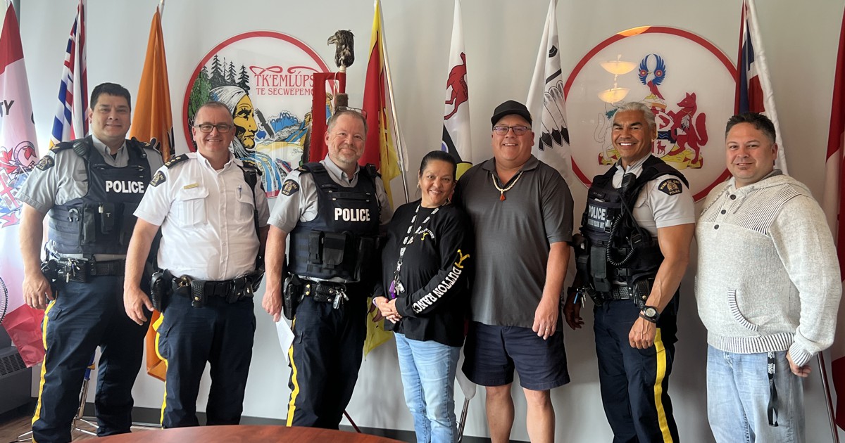 Tk̓emlúps te Secwépemc meets with RCMP in Kamloops